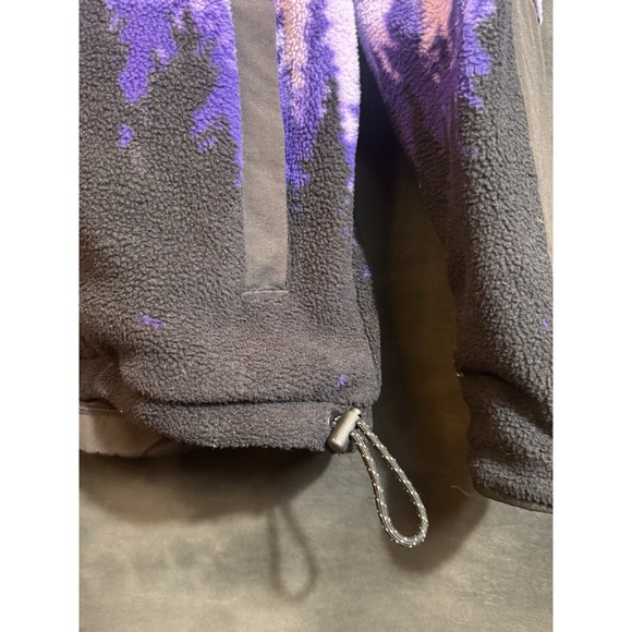 Puma Palace Palaska Fleece 1/4 Zip Jacket Purple Size SMALL - Picture 5 of 13